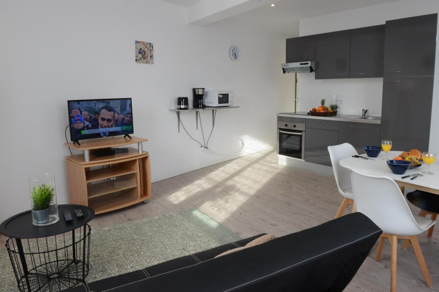 Appartement lumineux 3éme étage Dieppe Esterno foto